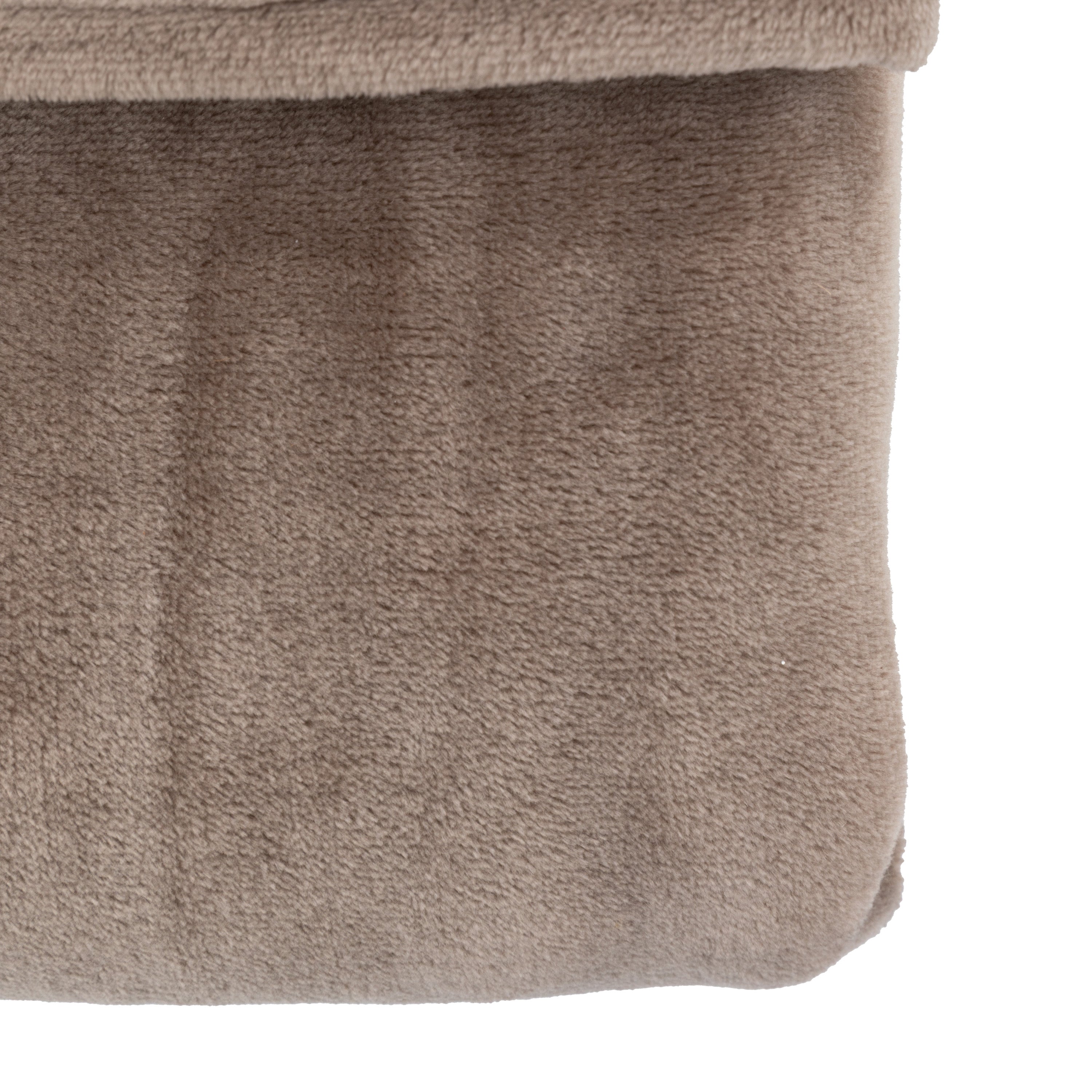 Simply Green Recycled Throw Taupe